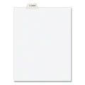 Avery-Style Preprinted Legal Bottom Tab Dividers, 26-Tab, Exhibit N, 11 x 8.5, White, 25/Pack