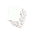 Avery-Style Preprinted Legal Bottom Tab Dividers, 26-Tab, Exhibit V, 11 x 8.5, White, 25/Pack