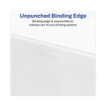 Avery-Style Preprinted Legal Bottom Tab Dividers, 26-Tab, Exhibit P, 11 x 8.5, White, 25/Pack