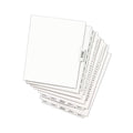 Avery-Style Preprinted Legal Bottom Tab Divider, 26-Tab, Exhibit I, 11 x 8.5, White, 25/PK