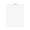 Avery-Style Preprinted Legal Bottom Tab Divider, 26-Tab, Exhibit C, 11 x 8.5, White, 25/PK