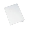 Avery-Style Preprinted Legal Bottom Tab Dividers, 26-Tab, Exhibit T, 11 x 8.5, White, 25/Pack