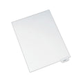 Avery-Style Preprinted Legal Bottom Tab Dividers, 26-Tab, Exhibit T, 11 x 8.5, White, 25/Pack