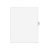 Avery-Style Preprinted Legal Side Tab Divider, 26-Tab, Exhibit E, 11 x 8.5, White, 25/Pack, (1375)