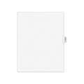 Avery-Style Preprinted Legal Side Tab Divider, 26-Tab, Exhibit E, 11 x 8.5, White, 25/Pack, (1375)