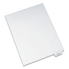 Avery-Style Preprinted Legal Bottom Tab Dividers, 26-Tab, Exhibit Y, 11 x 8.5, White, 25/Pack