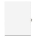Avery-Style Preprinted Legal Side Tab Divider, 26-Tab, Exhibit P, 11 x 8.5, White, 25/Pack, (1386)