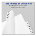 Avery-Style Preprinted Legal Bottom Tab Dividers, 26-Tab, Exhibit Y, 11 x 8.5, White, 25/Pack