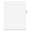 Avery-Style Preprinted Legal Side Tab Divider, 26-Tab, Exhibit D, 11 x 8.5, White, 25/Pack, (1374)