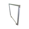 Ghent Desktop Acrylic Protection Screen, 59 x 1 x 24, Clear