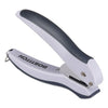 Bostitch 10-Sheet EZ Squeeze One-Hole Punch, 1/4" Hole, Gray