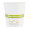 World Centric NoTree Paper Hot Cups, 6 oz, Natural, 1,000/Carton