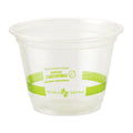 World Centric PLA Clear Cold Cups, 9 oz, Clear, 1,000/Carton