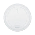World Centric PLA Lids for Hot Cups, Fits 10 oz to 20 oz Cups, White, 1,000/Carton