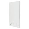 deflecto Mounting Safety Barrier with Full Shield, 23.75" x 31.75", Polycarbonate, Clear, 2/Carton
