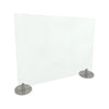 Ghent Desktop Free Standing Acrylic Protection Screen, 29 x 5 x 24, Frost
