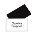 C-Line Slap-Stick Magnetic Label Holders, Side Load, 4.25 x 2.5, White, 10/Pack