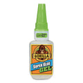 Gorilla Super Glue Gel, 0.53 oz, Dries Clear, 4/Carton