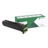 Lexmark 82K0HYG Return Program High-Yield Toner, 17,000 Page-Yield, Yellow
