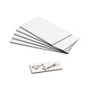 U Brands Dry Erase Magnetic Tape Strips, 2" x 0.88", White, 25/Pack