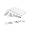 U Brands Dry Erase Magnetic Tape Strips, 6" x 0.88", White, 25/Pack