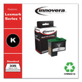 Innovera Remanufactured Black Ink, Replacement for 16 (10N0016), 335 Page-Yield