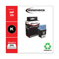 Innovera Remanufactured Black Ink, Replacement for 20 (C6614DN), 500 Page-Yield