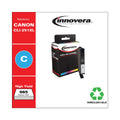 Innovera Remanufactured Cyan High-Yield Ink, Replacement for CLI-251XL (6449B001), 665 Page-Yield
