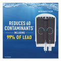 Brita On Tap Faucet Water Filter System, White, 4/Carton