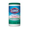 Clorox Disinfecting Wipes, Fresh Scent, 7 x 8, Fresh Scent, White, 75/Canister, 6 Canisters/Carton