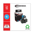 Innovera Remanufactured Cyan Ink, Replacement for 02 (C8771WN), 400 Page-Yield