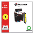 Innovera Remanufactured Yellow High-Yield Ink, Replacement for 935XL (C2P26AN), 825 Page-Yield