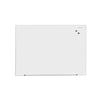 Universal Frameless Magnetic Glass Marker Board, 48" x 36", White