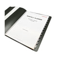 Universal Monthly Planner, 11 x 8, Black Cover, 14-Month, Dec 2022 through Jan 2024