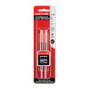 uniball Refill for JetStream RT Pens, Bold Conical Tip, Black Ink, 2/Pack