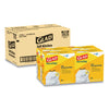 Glad Tall Kitchen Drawstring Trash Bags, 13 gal, 0.72 mil, 24" x 27.38", Gray, 400/Carton