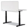 Safco 7517 Series Wellness Panel, 59.5 x 2.5 x 23.5, Acrylic, White