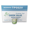 GEN 2-Ply Bath Tissue, Septic Safe, White, 420 Sheets/Roll, 96 Rolls/Carton