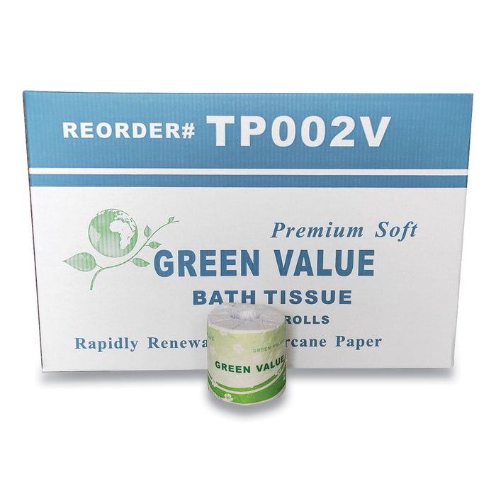 GEN 2-Ply Bath Tissue, Septic Safe, White, 420 Sheets/Roll, 96 Rolls/Carton