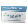 GEN 2-Ply Bath Tissue, Septic Safe, White, 420 Sheets/Roll, 96 Rolls/Carton