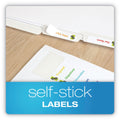 Oxford Custom Label Tab Dividers with Self-Adhesive Tab Labels, 5-Tab, 11 x 8.5, White, 5 Sets
