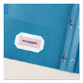 Avery Two-Pocket Folder, Prong Fastener, 0.5" Capacity, 11 x 8.5, Light Blue, 25/Box