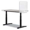 Safco 7515 Series Wellness Panel, 23.5 x 2.5 x 23.5, Acrylic, Frosted