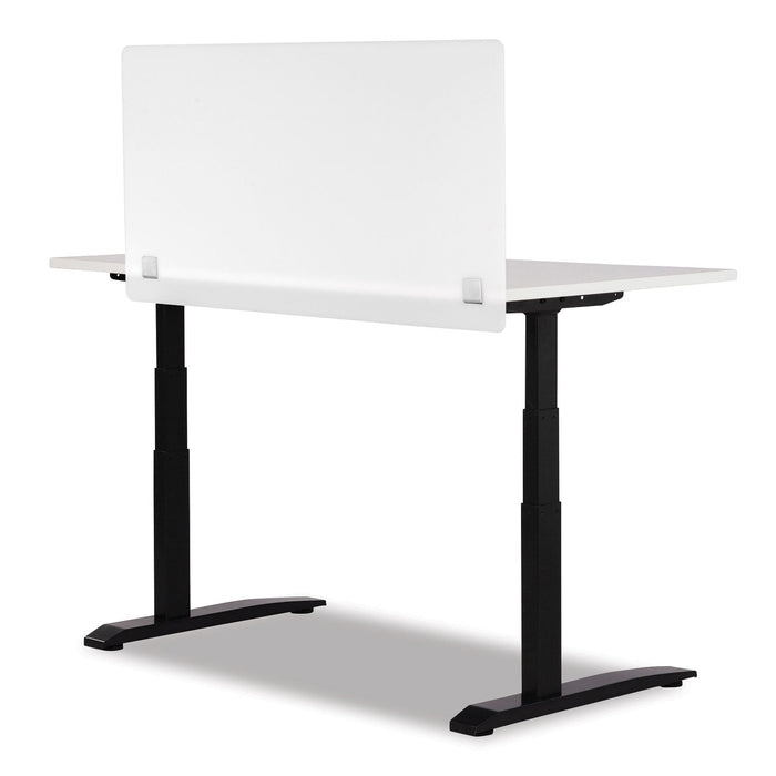 Safco 7516 Series Wellness Panel, 47.5 x 2.5 x 23.5, Acrylic, White