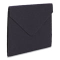 Smead Soft Touch Cloth Expanding Files, 2" Expansion, 1 Section, Snap Closure, Letter Size, Dark Blue