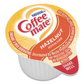 Coffee mate Liquid Coffee Creamer, Hazelnut, 0.38 oz Mini Cups, 50/Box, 4 Boxes/Carton, 200 Total/Carton