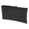 CONTROLTEK Fabric Deposit Bag, Vinyl, 6 x 11 x 1, Black