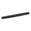 Fellowes Gel Crystals Keyboard Wrist Rest, 18.5 x 2.25, Black