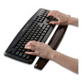 Fellowes Gel Crystals Keyboard Wrist Rest, 18.5 x 2.25, Black