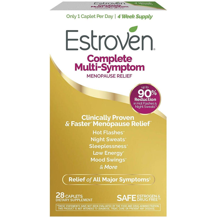 Estroven Caplets Complete Multi Symptom Menopause Relief by Pasteur Pharmacy
